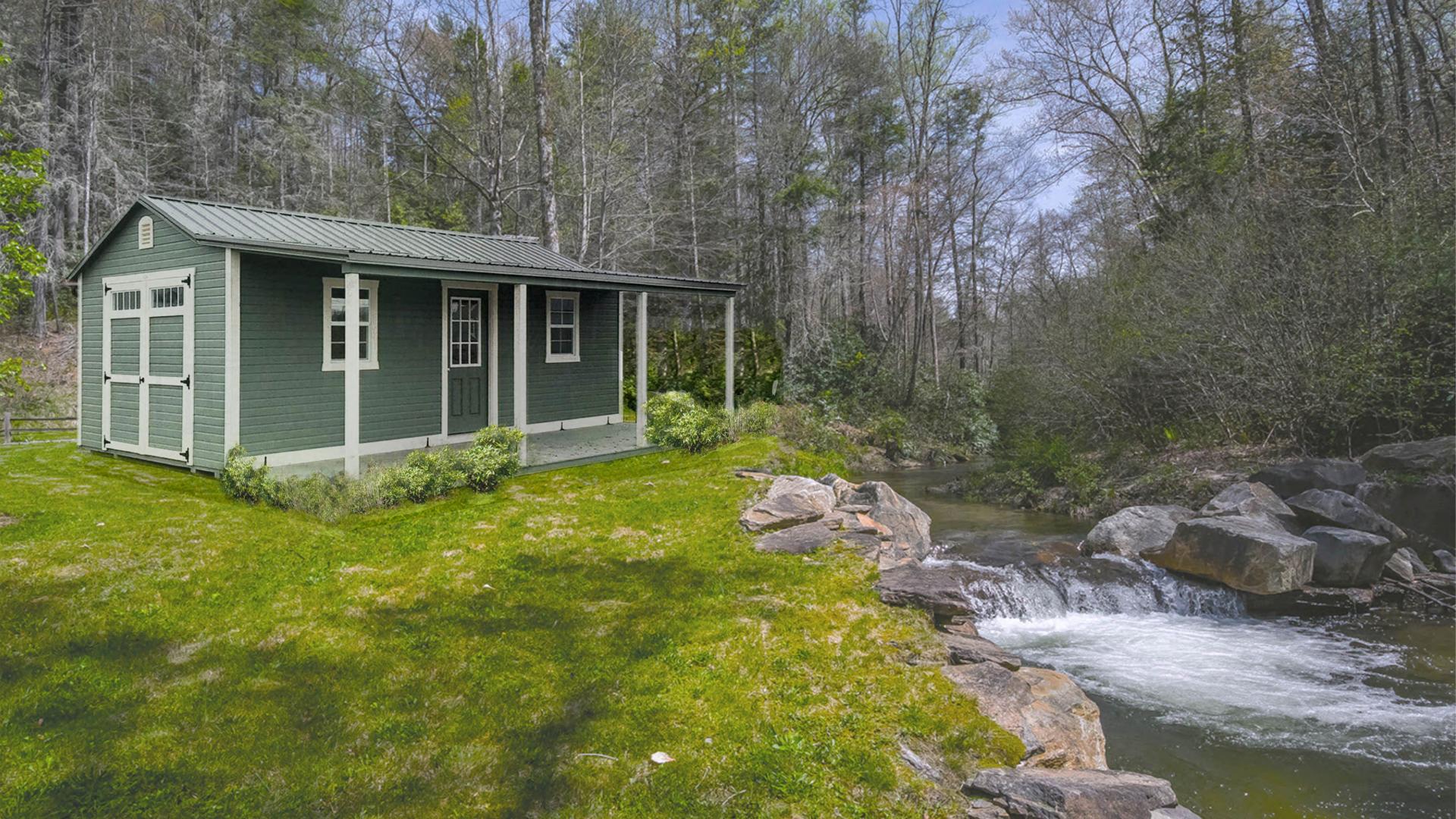 Country Cabins Livable Storage Shed